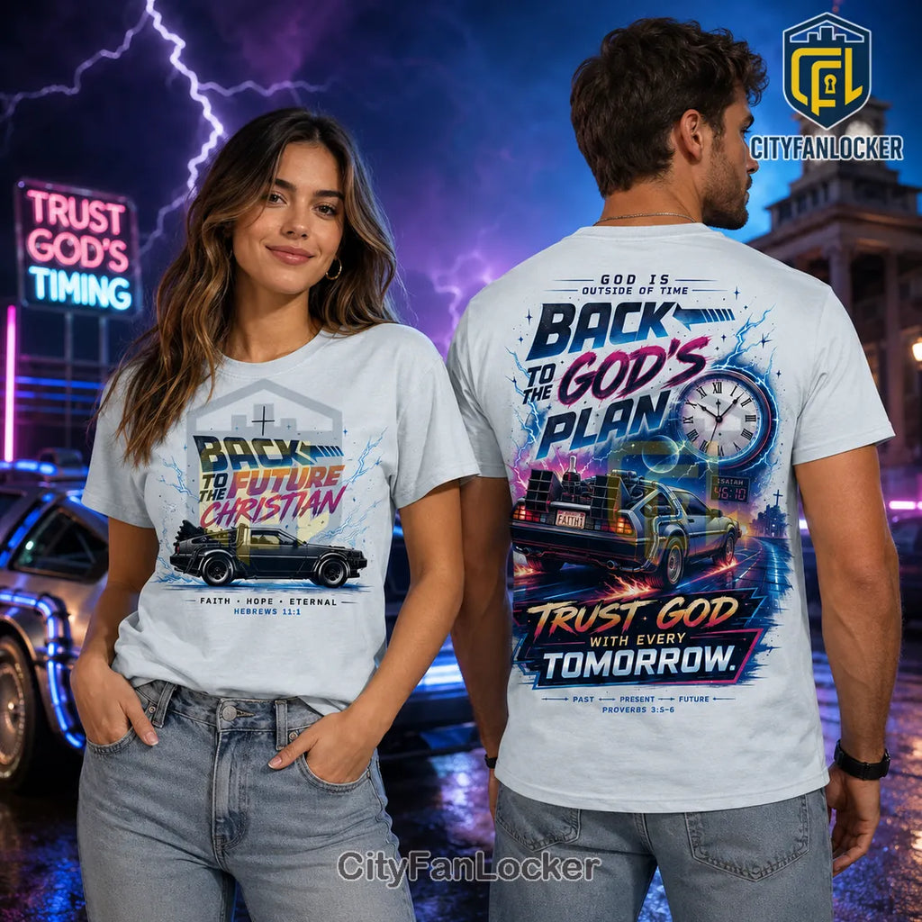 Back to the Future God’s Plan Faith Religious T-Shirt