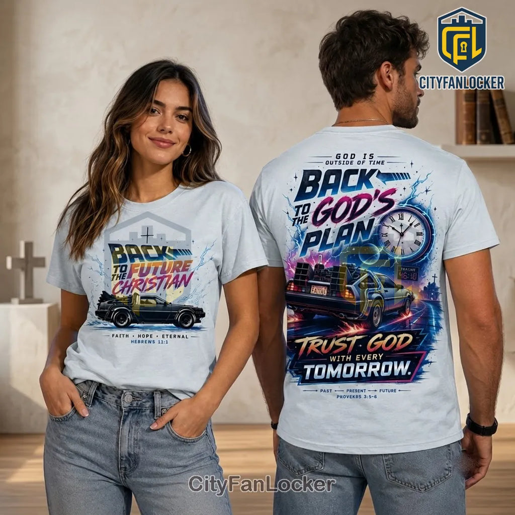 Back to the Future God’s Plan Faith Religious T-Shirt
