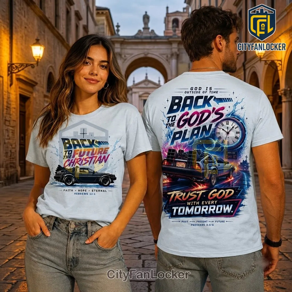 Back to the Future God’s Plan Faith Religious T-Shirt