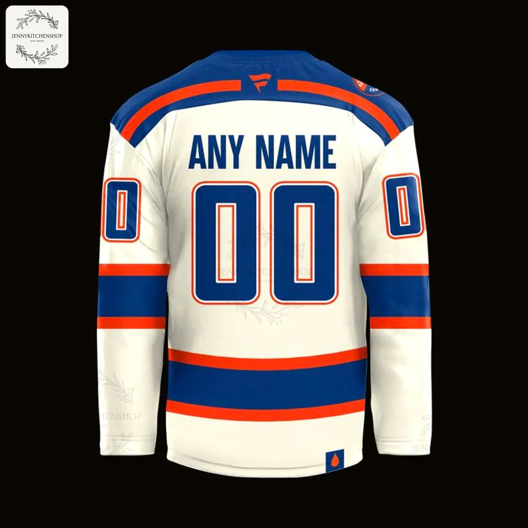 Edmonton Oilers 2025 New Custom Hockey Jersey