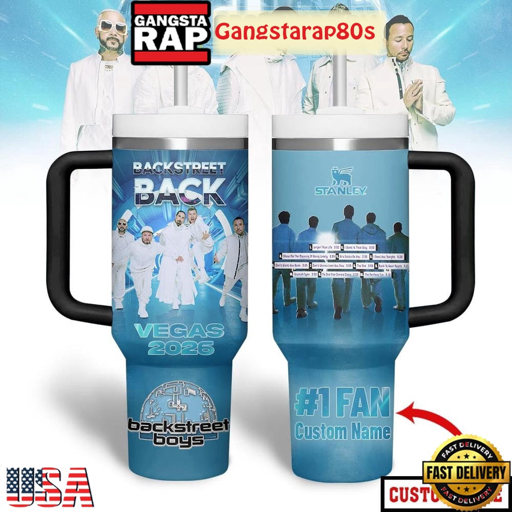 Backstreet Boys 2026 Vegas Concert Tumbler 40oz