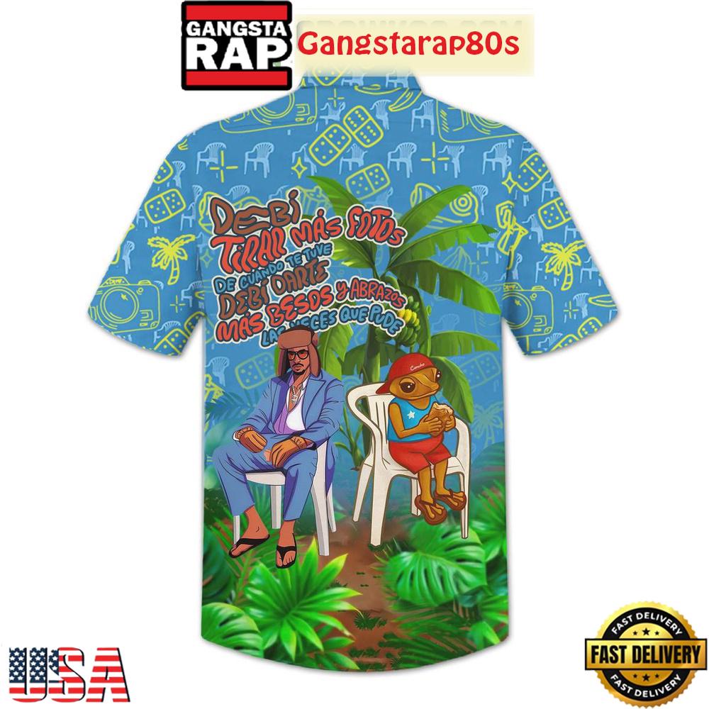 Bad Bunny 2025 Summer Aloha Hawaiian Shirt