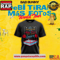 Bad Bunny DeBÍ TiRAR MáS FOToS Black Boxing 3D T Shirt