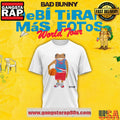 Bad Bunny DeBÍ TiRAR MáS FOToS Concho Basketball 3D T Shirt