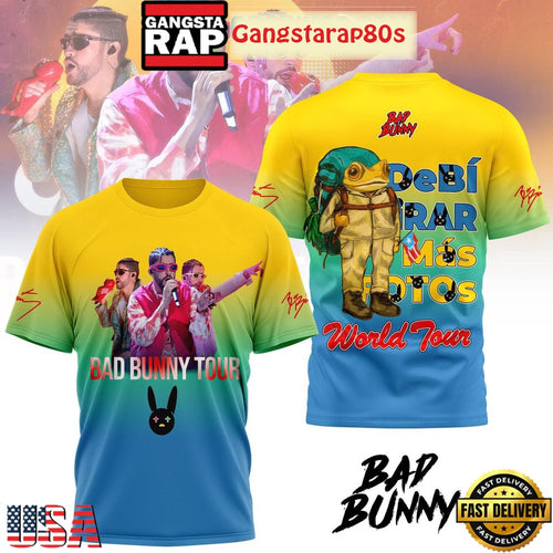 Bad Bunny Debí Tirar Más Fotos World Tour Shirt
