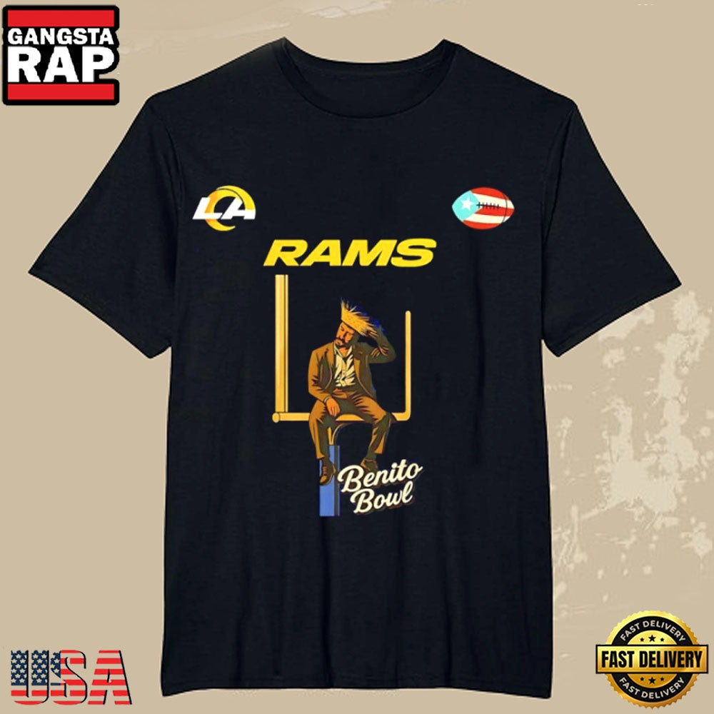 Bad Bunny x Los Angeles Rams Super Bowl LX 2026 Halftime T-Shirt