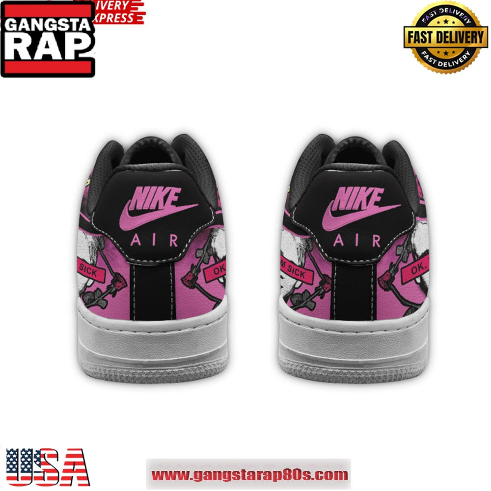 Badflower Band Limited Edition Air Force 1 Sneakers Shoes