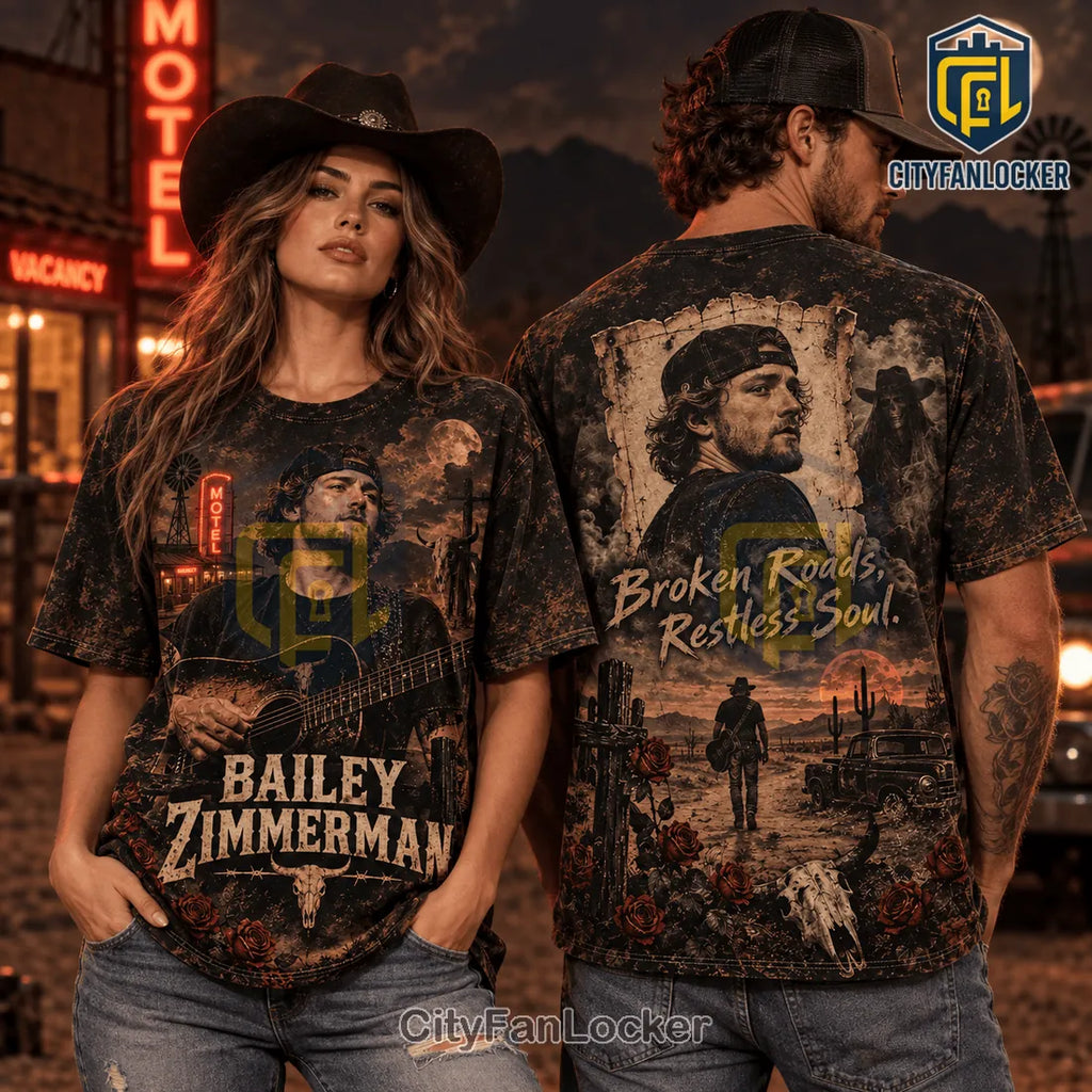 Bailey Zimmerman Country Music Western Shirt