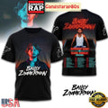 Bailey Zimmerman Different Night Same Rodeo Tour 2026 3D Shirt