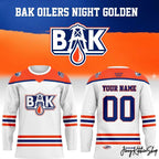 Bakersfield Condors 2026 BAK Oilers Night Hockey Jersey