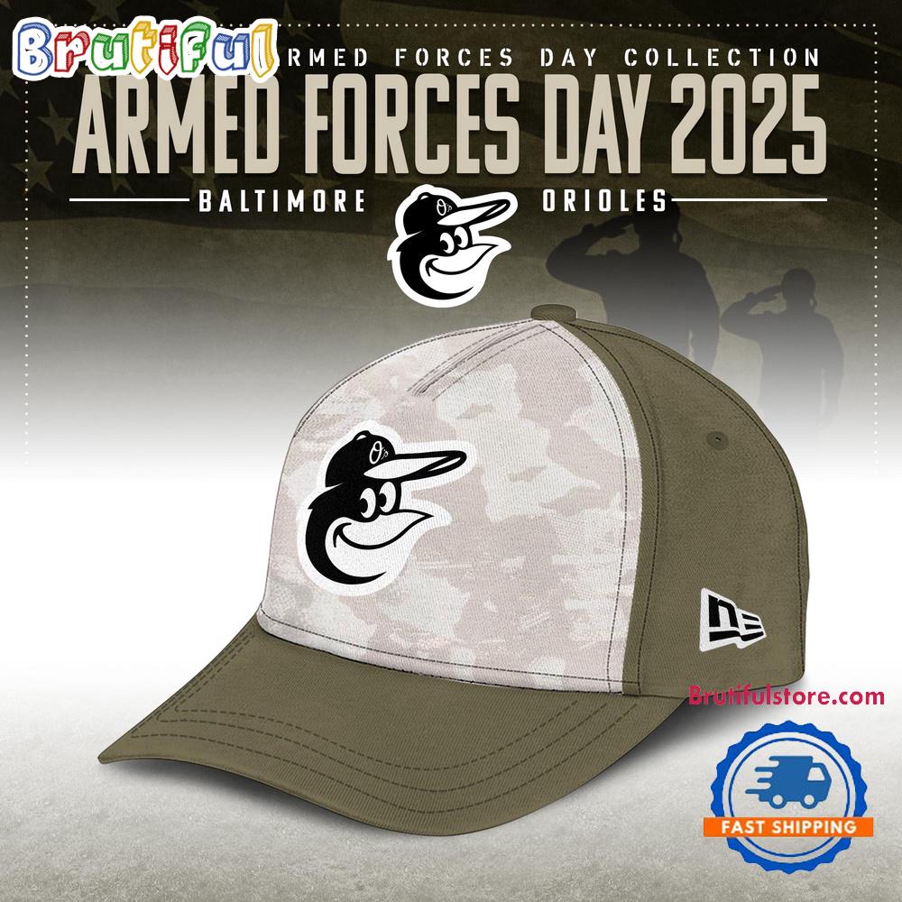 Baltimore Orioles Armed Forces Day 2025 Baseball Cap
