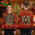 Baltimore Orioles Baseball Christmas Tree Ugly Christmas Sweater