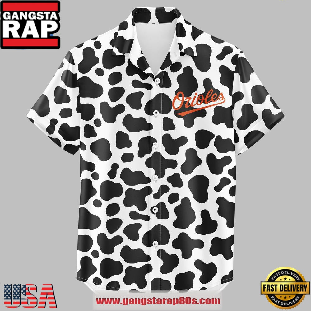 Baltimore Orioles Happy Cow Appreciation Day Limited Edition Hot Summer Hawaiian Shirt