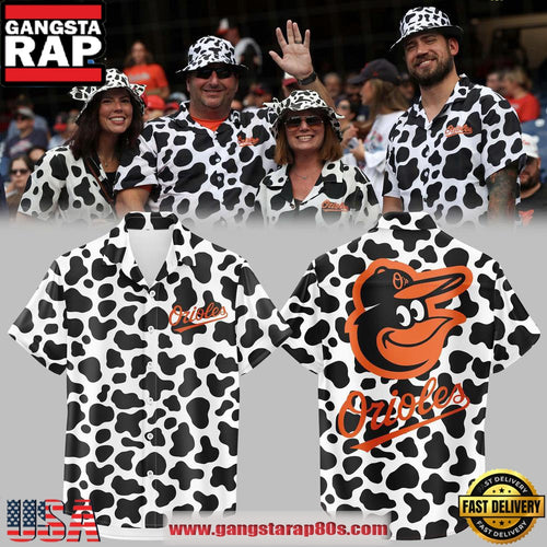 Baltimore Orioles Happy Cow Appreciation Day Limited Edition Hot Summer Hawaiian Shirt