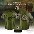 Baltimore Orioles Military Appreciation 2026 America 250 Baseball Jersey