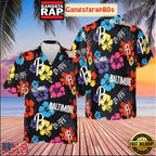 Baltimore Orioles You Can’t Clip These Wings Fan Aloha Hawaiian Shirt