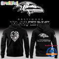 Baltimore Ravens 2024 NFL New Design Black Hoodie T-Shirt