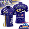 Baltimore Ravens 2026 NFL American Semiquincentennial 250th Anniversary Polo Shirt
