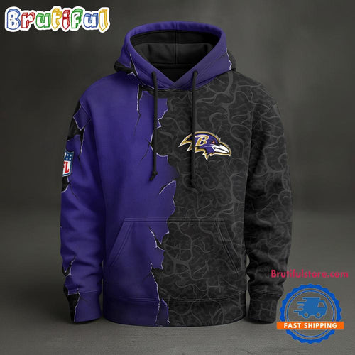 Baltimore Ravens 2026 NFL Heavy Blend Hoodie Shirt
