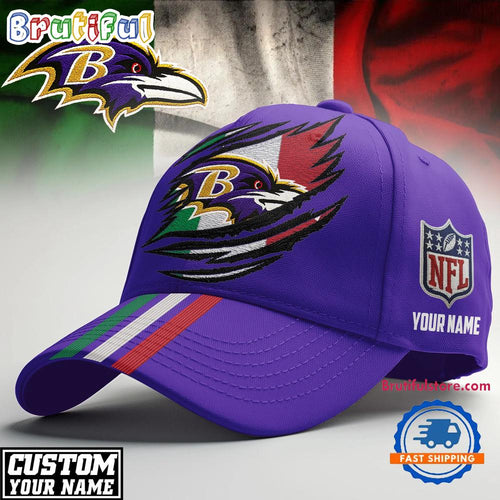 Baltimore Ravens 2026 NFL Italy Classic Cap