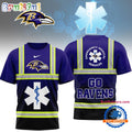 Baltimore Ravens 2026 NFL National EMT & Paramedic Day Special New 3D Shirt
