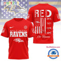 Baltimore Ravens 2026 NFL Red Friday Firefighter Limited Edition 3D Shirt