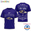 Baltimore Ravens 2026 NFL Rule The Field Limited 3D T Shirt