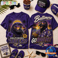 Baltimore Ravens 2026 NFL Summer Tropical New Design 3D Shirt