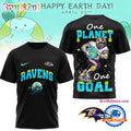Baltimore Ravens 2026 NFL x Earth Day Limited Edition 3D T Shirt