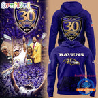 Baltimore Ravens 30 Years 1996-2025 Limited Hoodie T-Shirt