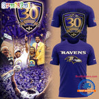 Baltimore Ravens 30 Years 1996-2025 Limited Hoodie T-Shirt