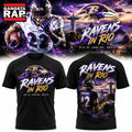 Baltimore Ravens In Rio De Janeiro Game PurpleRoadTrip 2026 T Shirt