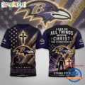 Baltimore Ravens NFL Faith Family Limited Edition 3D Shirt