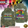 Baltimore Ravens NFL Gay Veteran 2025 Unisex 3D Hoodie