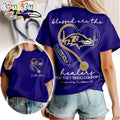Baltimore Ravens NFL Heart of A Nurse Game Day Unisex 3D Shirt