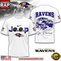 Baltimore Ravens NFL Premium NFL Jeep Unisex T-Shirt