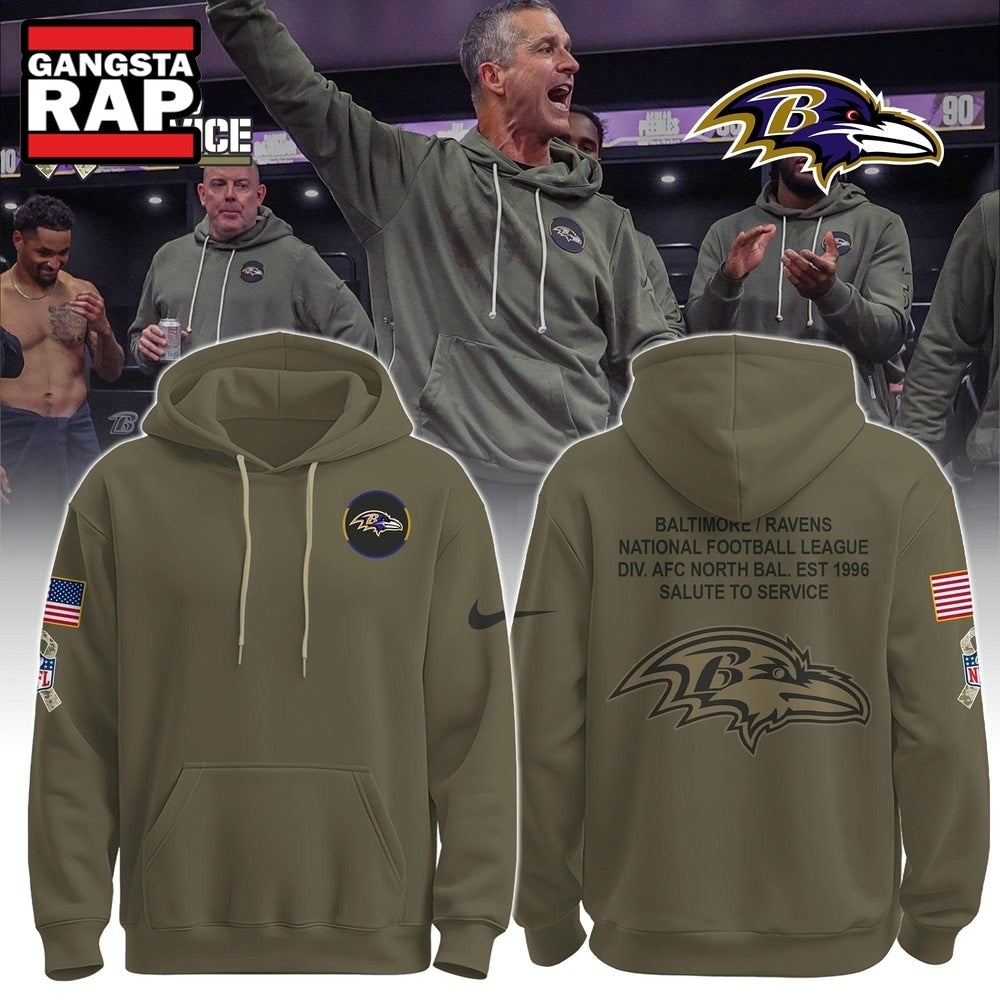 Baltimore Ravens NFL Salute To Service 2026 Limited Edition Hoodie