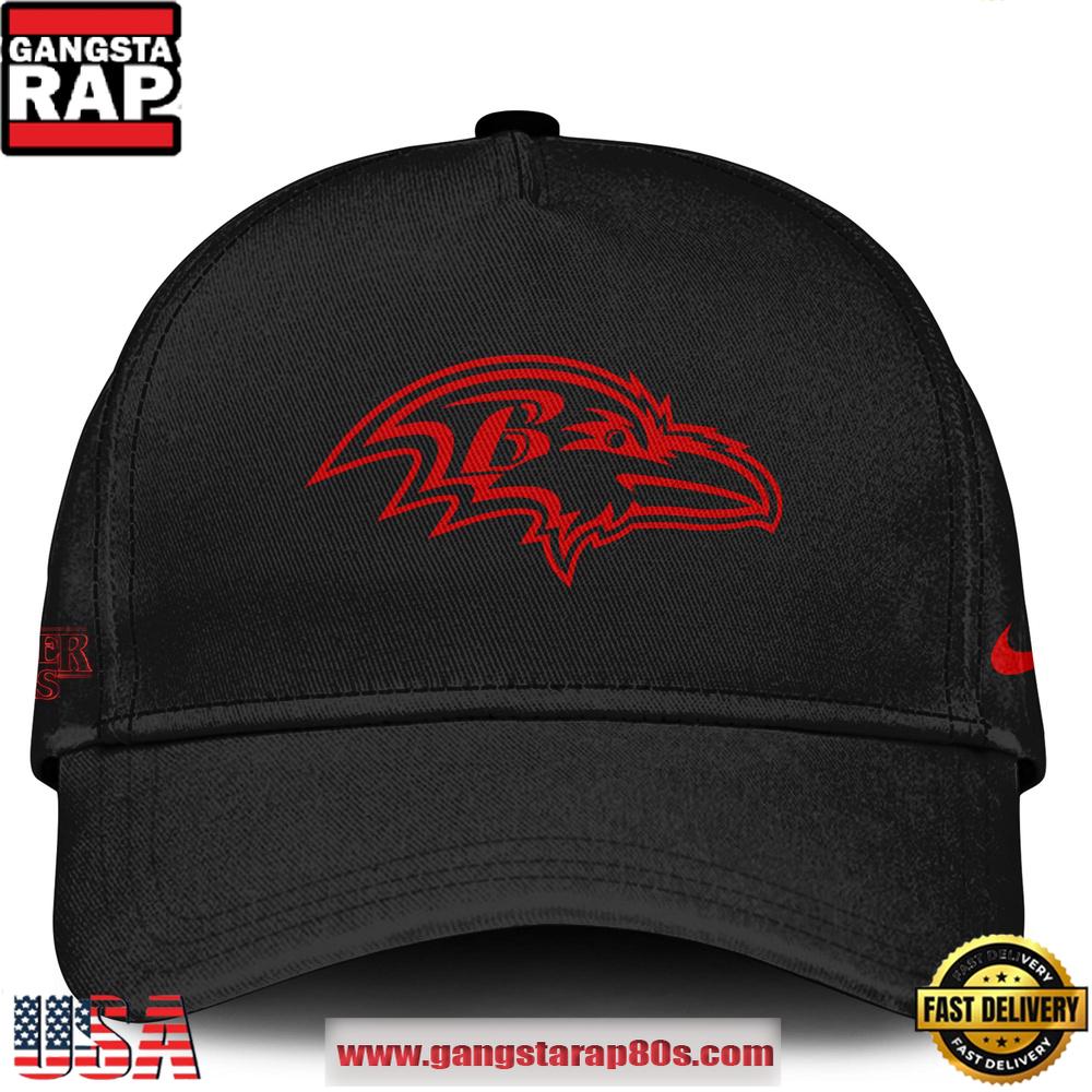 Baltimore Ravens NFL x Strangethings Limited Editions Classic Cap Hats