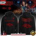 Baltimore Ravens NFL x Strangethings Limited Editions Unisex Hoodie