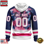 NFL Baltimore Ravens Pink Fight Breast Cancer All Over Print Hoodie