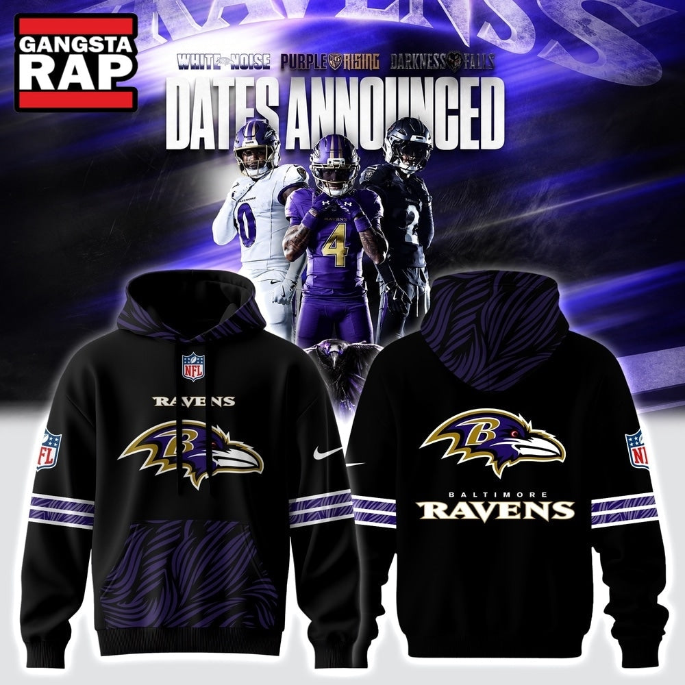 Baltimore Ravens Rivalries 2026 Limited Edition New Hoodie