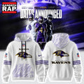 Baltimore Ravens Rivalries 2026 Limited Edition White Hoodie Shirt