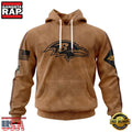 NFL Baltimore Ravens Salute To Service For Veterans Day All Over Print Hoodie