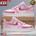 Baltimore Ravens Tackle Breast Cancer Air Force 1 Running Sneakers Shoes