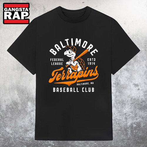 Baltimore Terrapins Maryland Baseball Club Vintage T Shirt