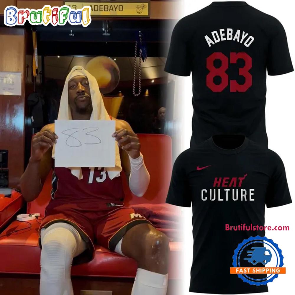 Bam Adebayo 83-Point Game Miami Heat T Shirt