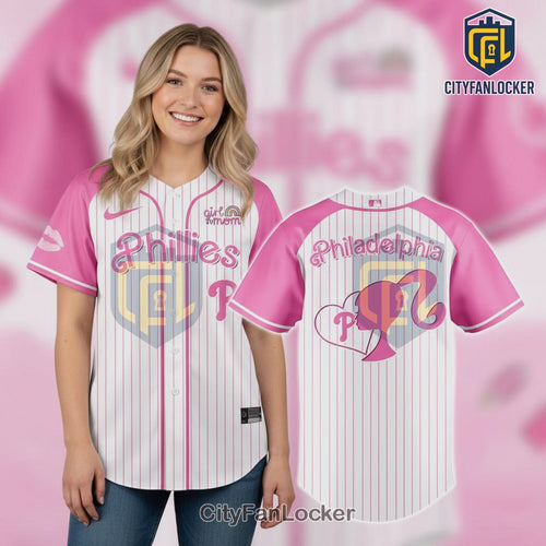 Barbie Phillies Jersey - Limited Edition Philadelphia Baseball P Jersey