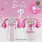 Barbie Phillies Jersey - Limited Edition Philadelphia Baseball P Jersey