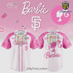 Barbie SF Giants Pink Limited Edition Baseball Jersey