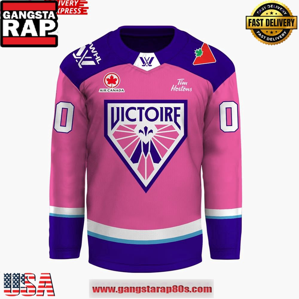Barbie x Victoire de Montreal Special Edition Custom Hockey Jersey